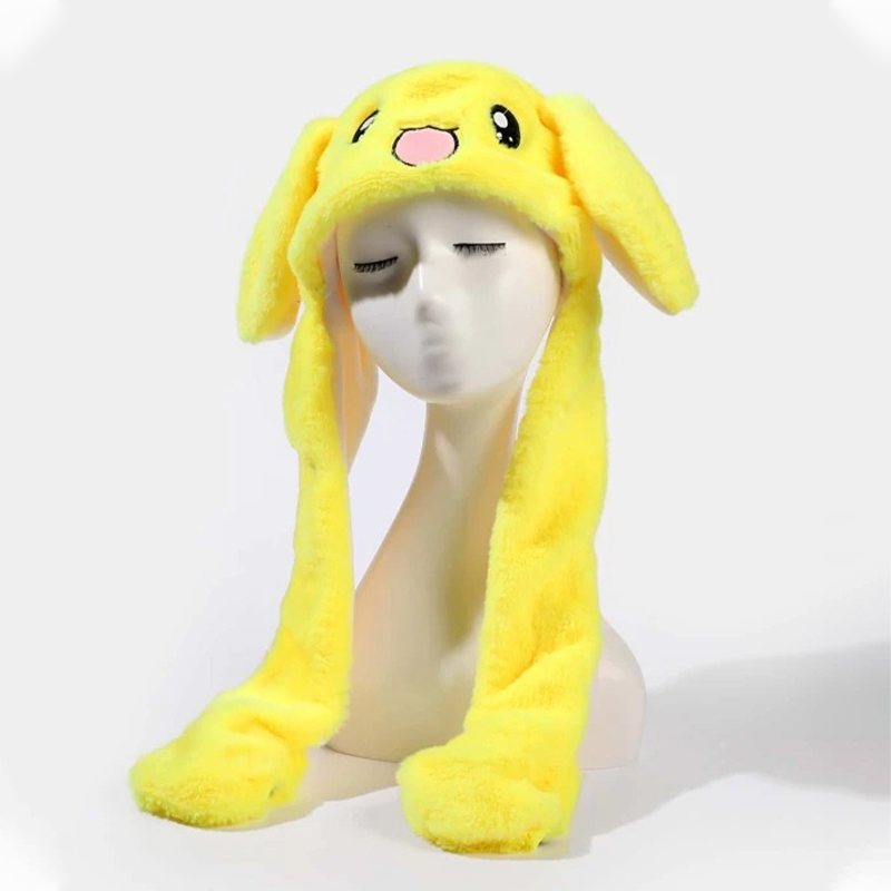 Cartoon Embroidered Fuzzy Hat