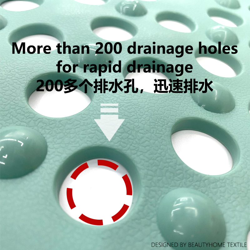 浴室防滑地垫/卫生间地毯/PVC脚垫产品图