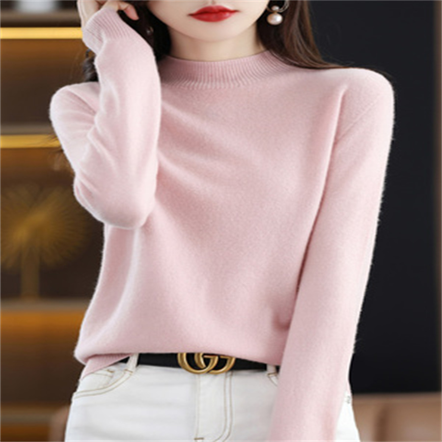 Spring New Korean Version Of The Cold Warm Slimming Temperament Sweater Solid Color Matching Thin Long Cardigan Slimming Long Sleeve Sweater Female 33