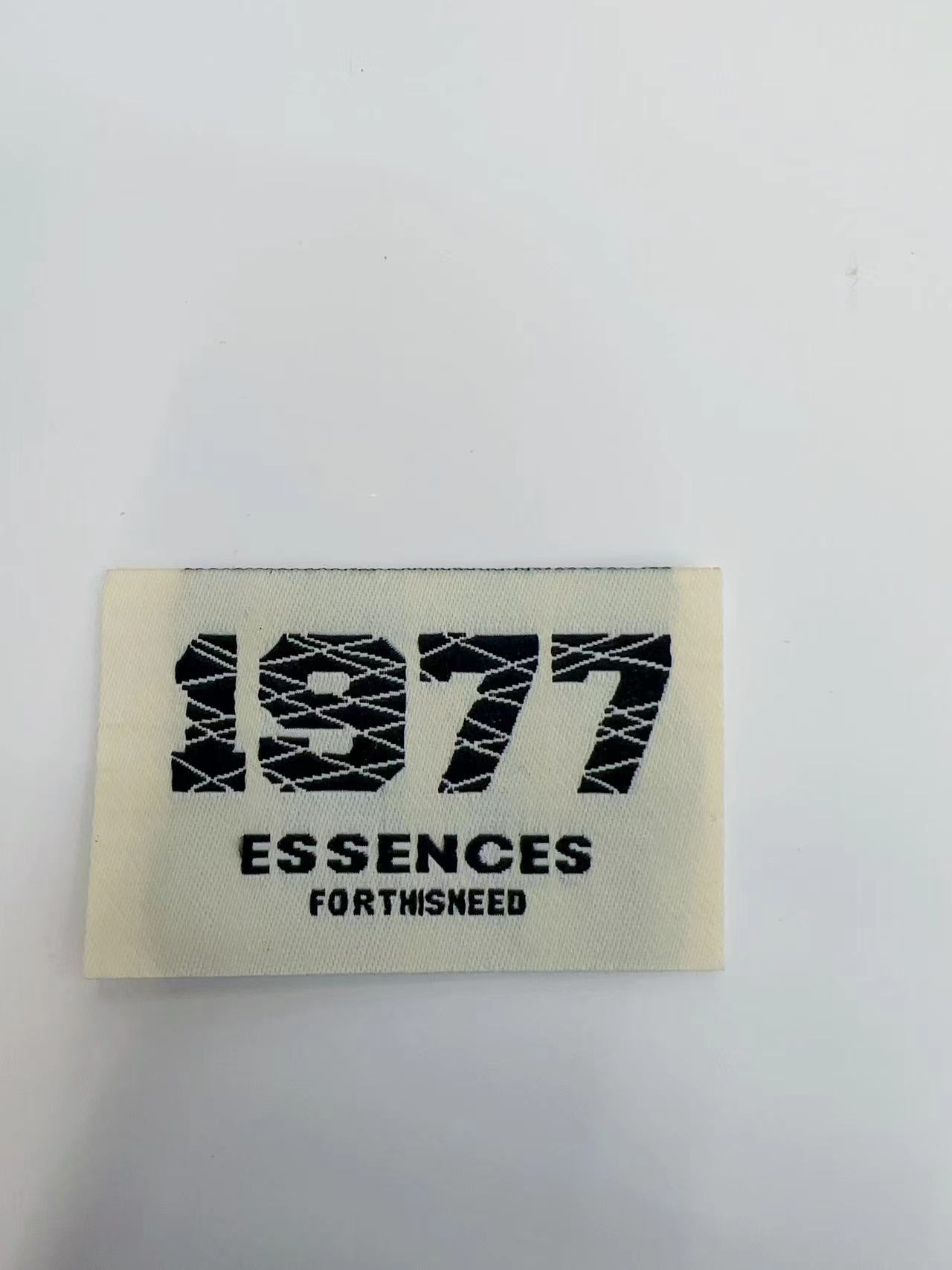 1977Essences Twill On Black And Rice Background Specification drawing