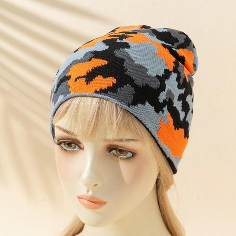 Camo Pattern Beanie