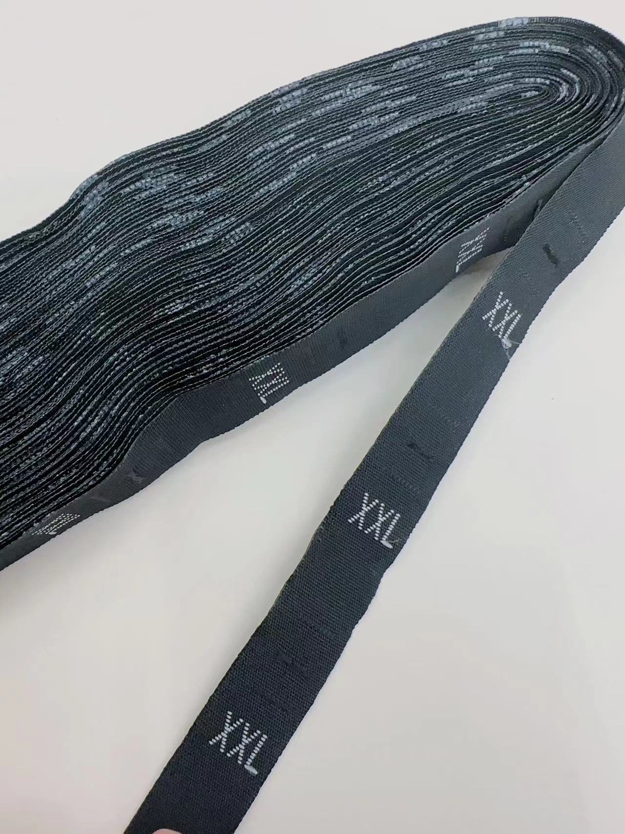 Black Size Label, S, M, L, Xl, Xxl, 3Xl, 4Xl details Picture