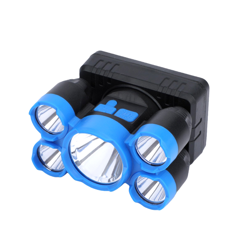 81001 faros de plástico (1+4,USB,XPE) faros de plástico USB recargables faros de ciclismo faros de camping al aire libre faros de minería faros de mantenimiento faros de camping faros de pesca details Picture