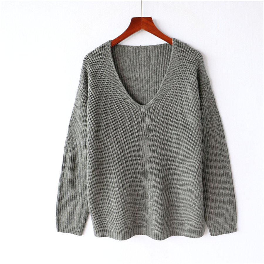 Woolen Sweater Women 2022 New Autumn And Winter Pullover Sweater Loose And Thick Women's Winter Base Sweater Women's Tide 53