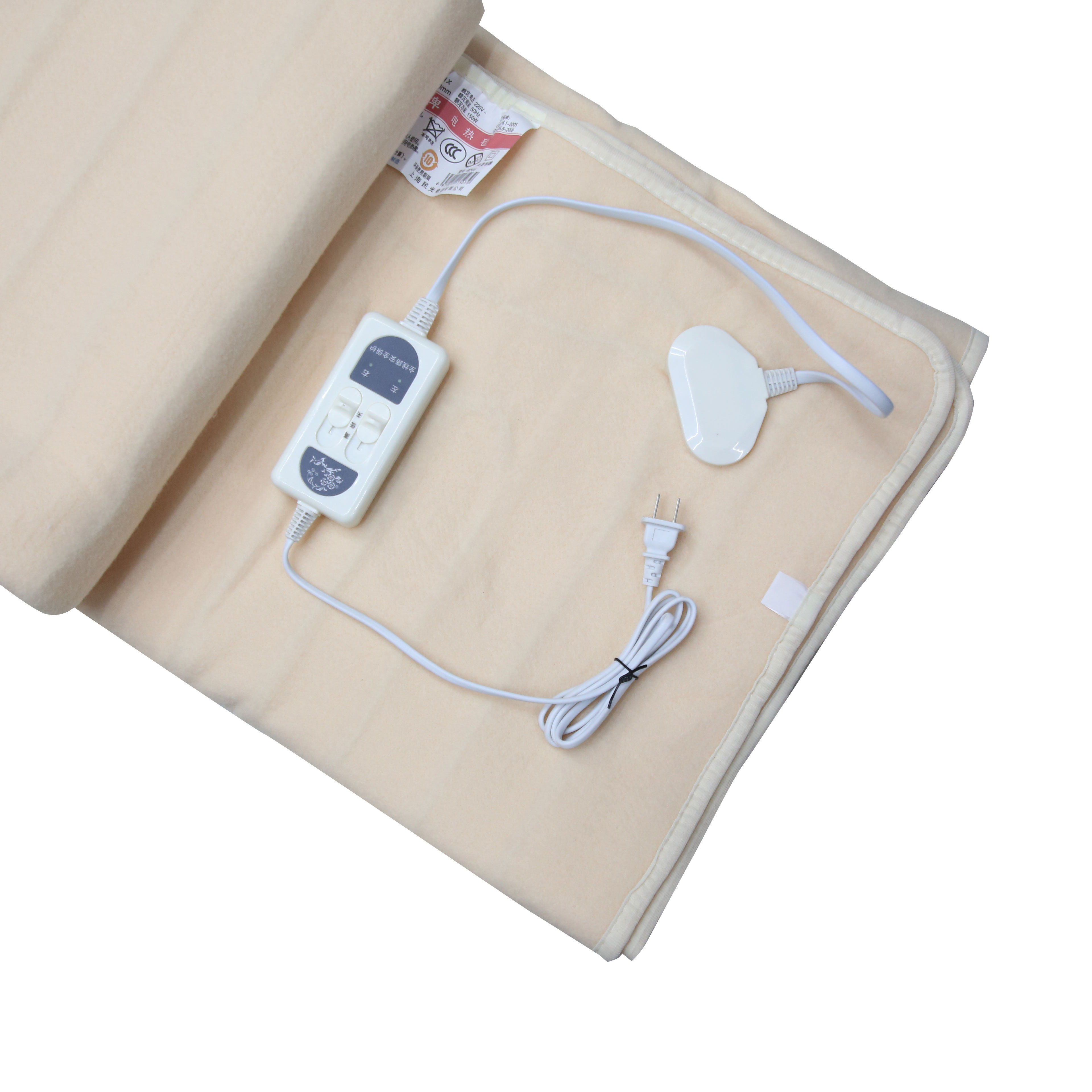 Water Heating Blanket Intelligent Energy-Saving Electric Heating Blanket Single Control Temperature Control Water Cycle Household Constant Temperature Bedplate Manufacturers Direct Wholesale Specification drawing