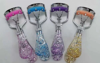Eyelash Curler Scallion Flash Powder Curling Eyelash Makeup Accessories Eyelash Aids