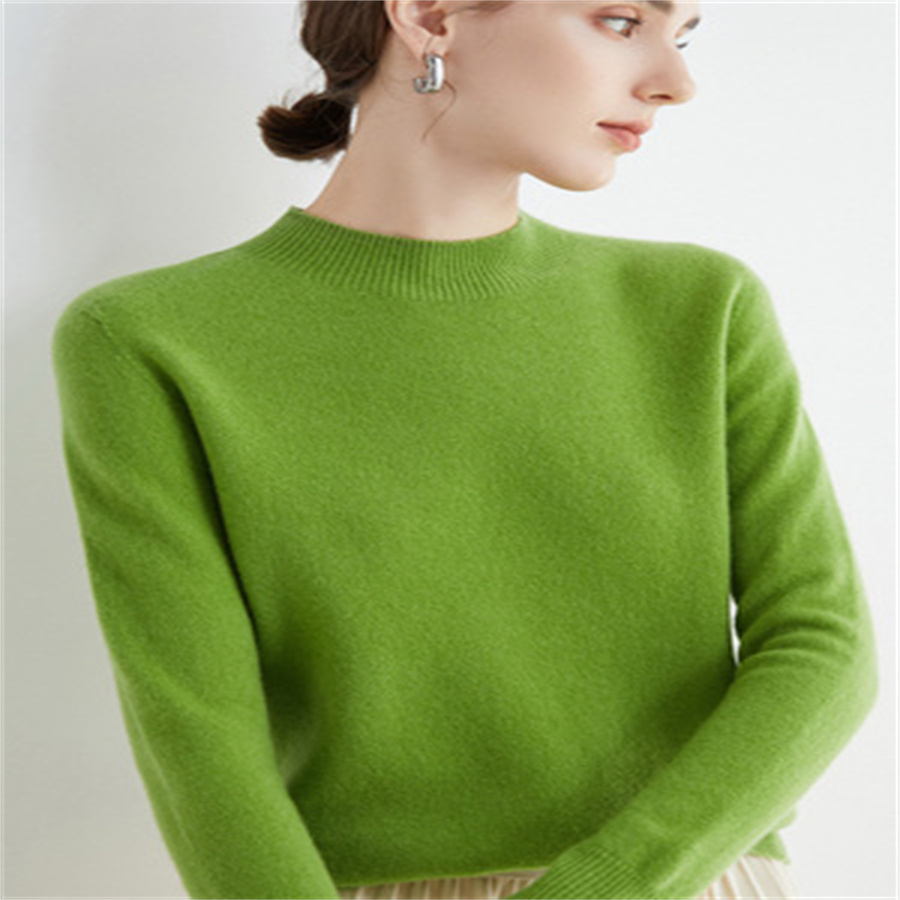 Woolen Sweater Women 2022 New Autumn And Winter Pullover Sweater Loose And Thick Women's Winter Base Sweater Women's Trend 18 details Picture