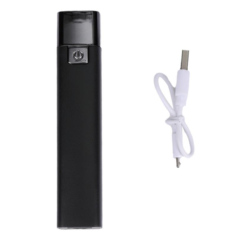81025 linterna de plástico linterna de luz fuerte USB recargable home linterna exterior handgrip iluminación linterna portátil mini linterna de luz fuerte pic 13
