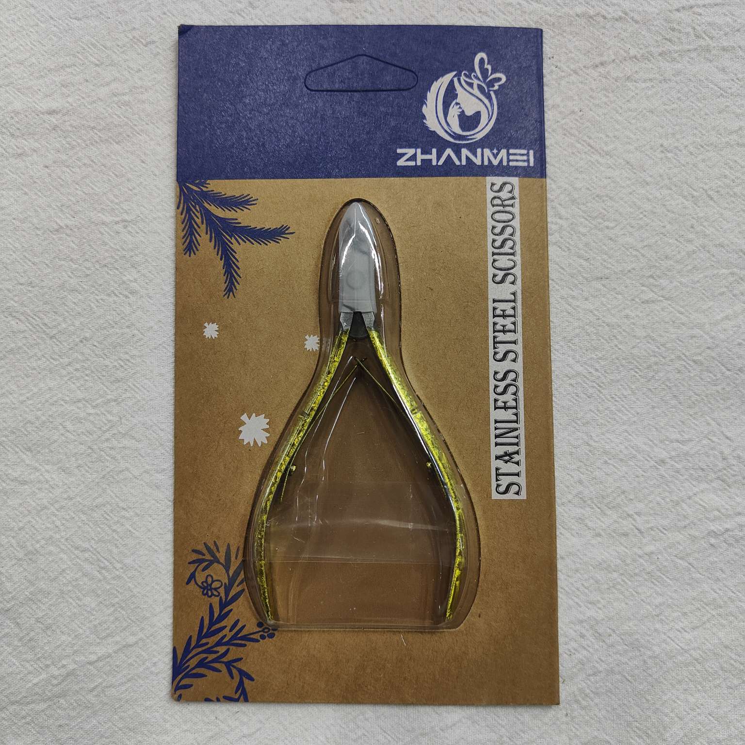 26414 ZM2212-B6# Nano imitation Gold Ice Cream 501 exfoliating nail nail tool