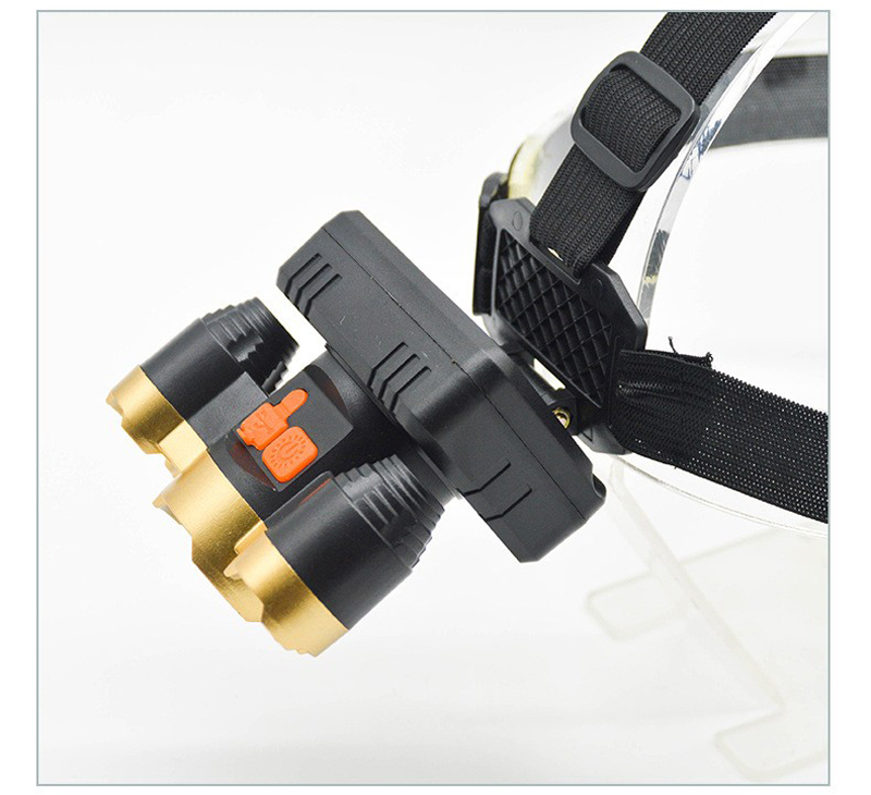 81002 пластиковая фара (1+2,USB,XPE) пластмассовая лампа заряжающая головка (USB, usb, spe pic 19