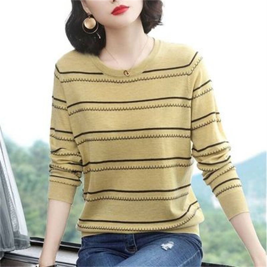 Woolen Sweater Women 2022 New Autumn And Winter Pullover Sweater Loose And Thick Women's Winter Base Sweater Women's Trend 42