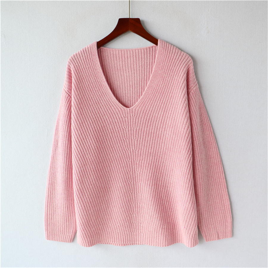 Woolen Sweater Women 2022 New Autumn And Winter Pullover Sweater Loose And Thick Women's Winter Base Sweater Women's Trend 48