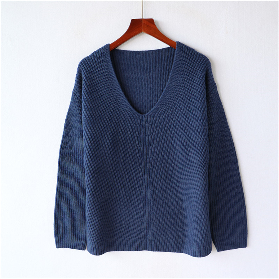 Woolen Sweater Women 2022 New Autumn And Winter Pullover Sweater Loose And Thick Women's Winter Base Sweater Women's Trend 34