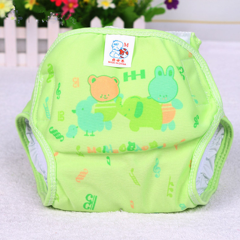Baby training underwear Leak proof washable diaper pants waterproof breathable diaper pocket 100% cotton baby potty learning pants Specification drawing