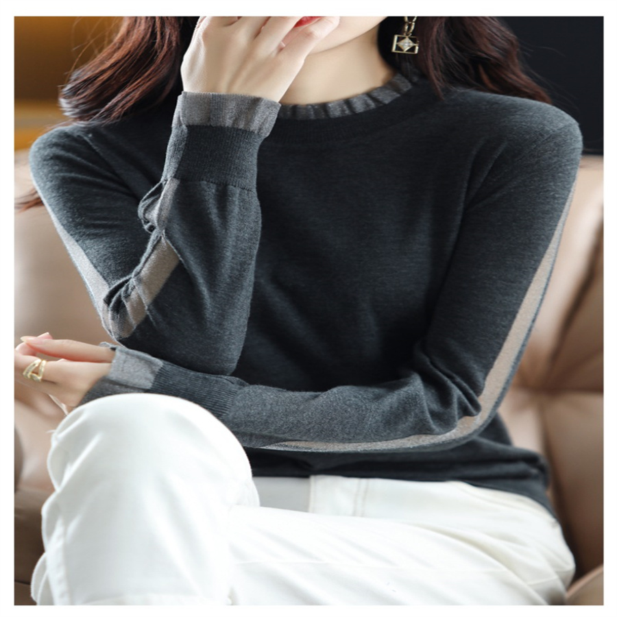 Woolen Sweater Women 2022 New Autumn And Winter Pullover Sweater Loose And Thick Women's Winter Base Sweater Women's Trend 44 details Picture