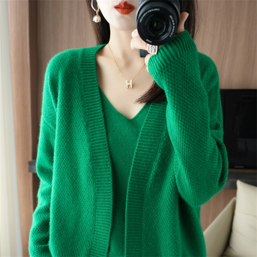 Woolen Sweater Women 2022 New Autumn And Winter Pullover Sweater Loose And Thick Women's Winter Base Sweater Women's Trend 49