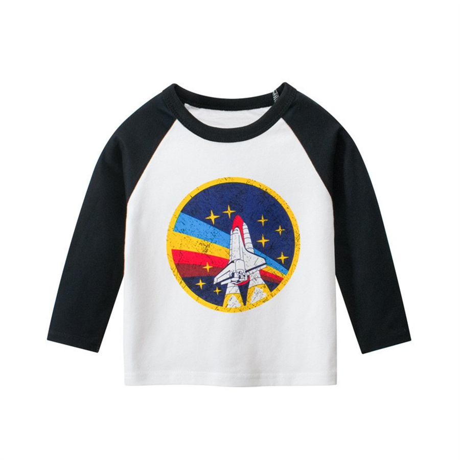 Boy's Long-Sleeved T-Shirt Spring And Autumn Winter 2022 New Autumn Clothes Baby Autumn Clothes For Small Boys Baby Children's Base Shirt 53 Specification drawing
