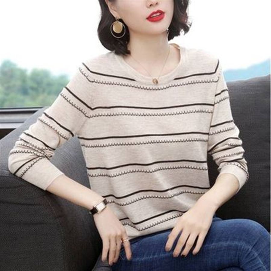 Woolen Sweater Women 2022 New Autumn And Winter Pullover Sweater Loose And Thick Women's Winter Base Sweater Women's Trend 49 details Picture