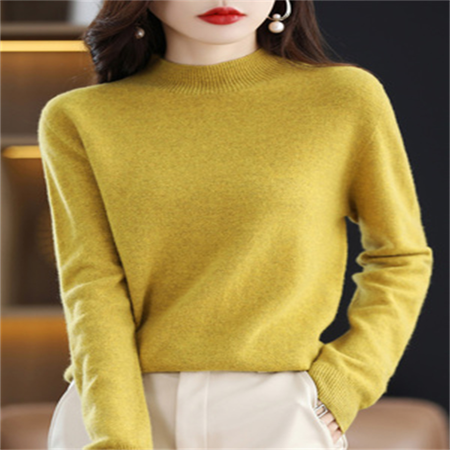 Woolen Sweater Women 2022 New Autumn And Winter Pullover Sweater Loose And Thick Women's Winter Base Sweater Women's Trend 21