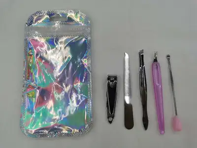 Nail Clipper Set Nail Clipper Nail File Ear Scoop Tweezers Set Manufacturer Direct Sales