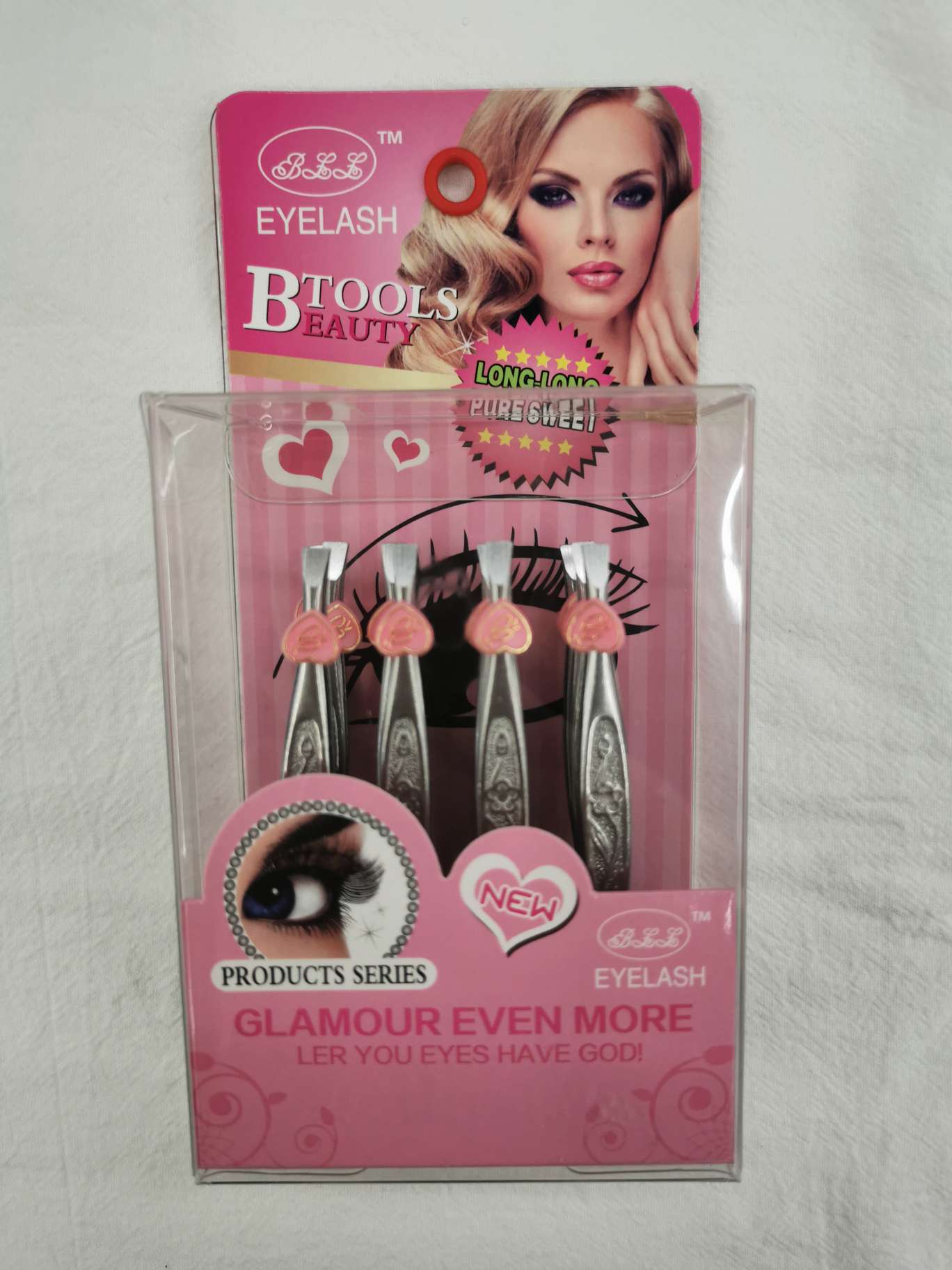 Heart-Shaped Eyebrow Clip