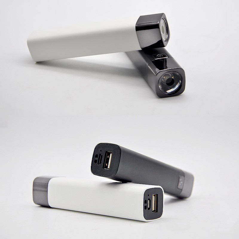 81025 linterna de plástico linterna de luz fuerte USB recargable home linterna exterior handgrip iluminación linterna portátil mini linterna de luz fuerte pic 12
