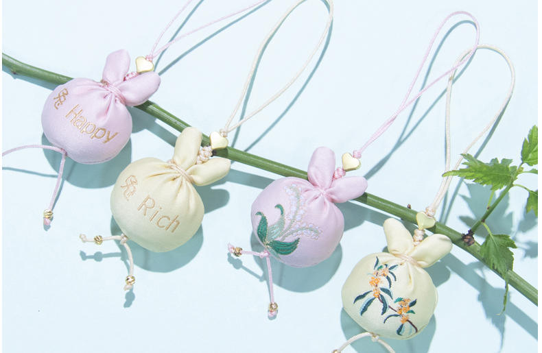 2023兔年健康本命年香包兔子福兔香囊手机挂件小挂饰创意礼品限定鸡鸣景区同款详情5