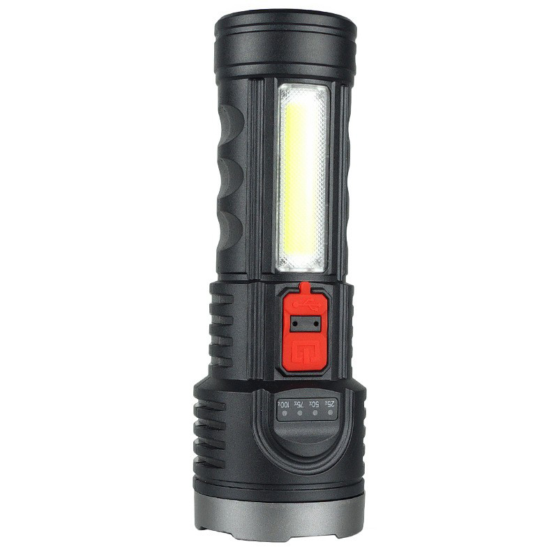 81016 linterna de plástico linterna COB linterna USB recargable home linterna exterior linterna de iluminación linterna portátil linterna de luz brillante Application Scenario