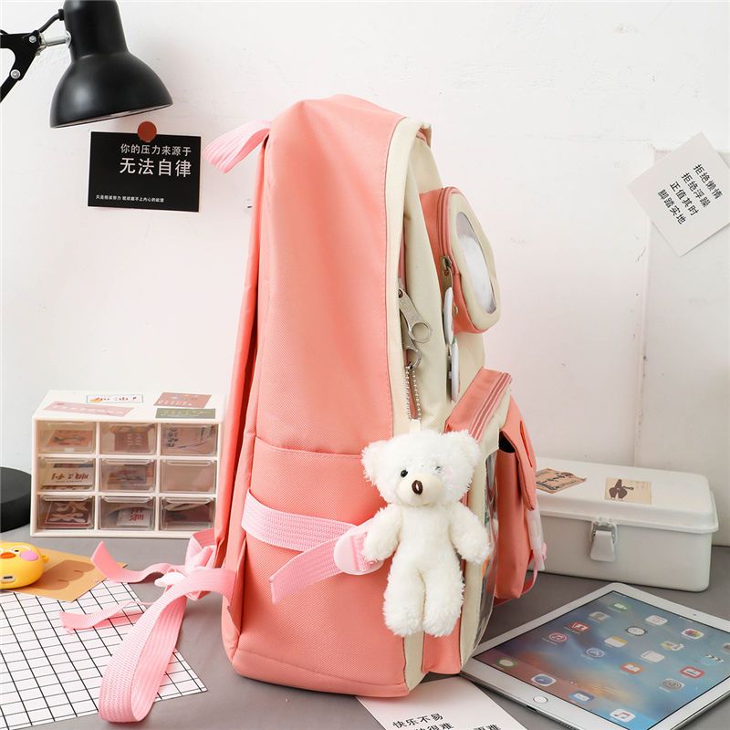 书包套装初高中大容量大号女容量大韩式韩版学生双肩韩版百搭时尚详情10