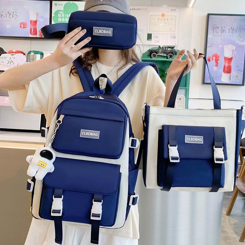 School bag Female primary school students from Grade three to grade six 2022 new middle school girls bag girls backpack