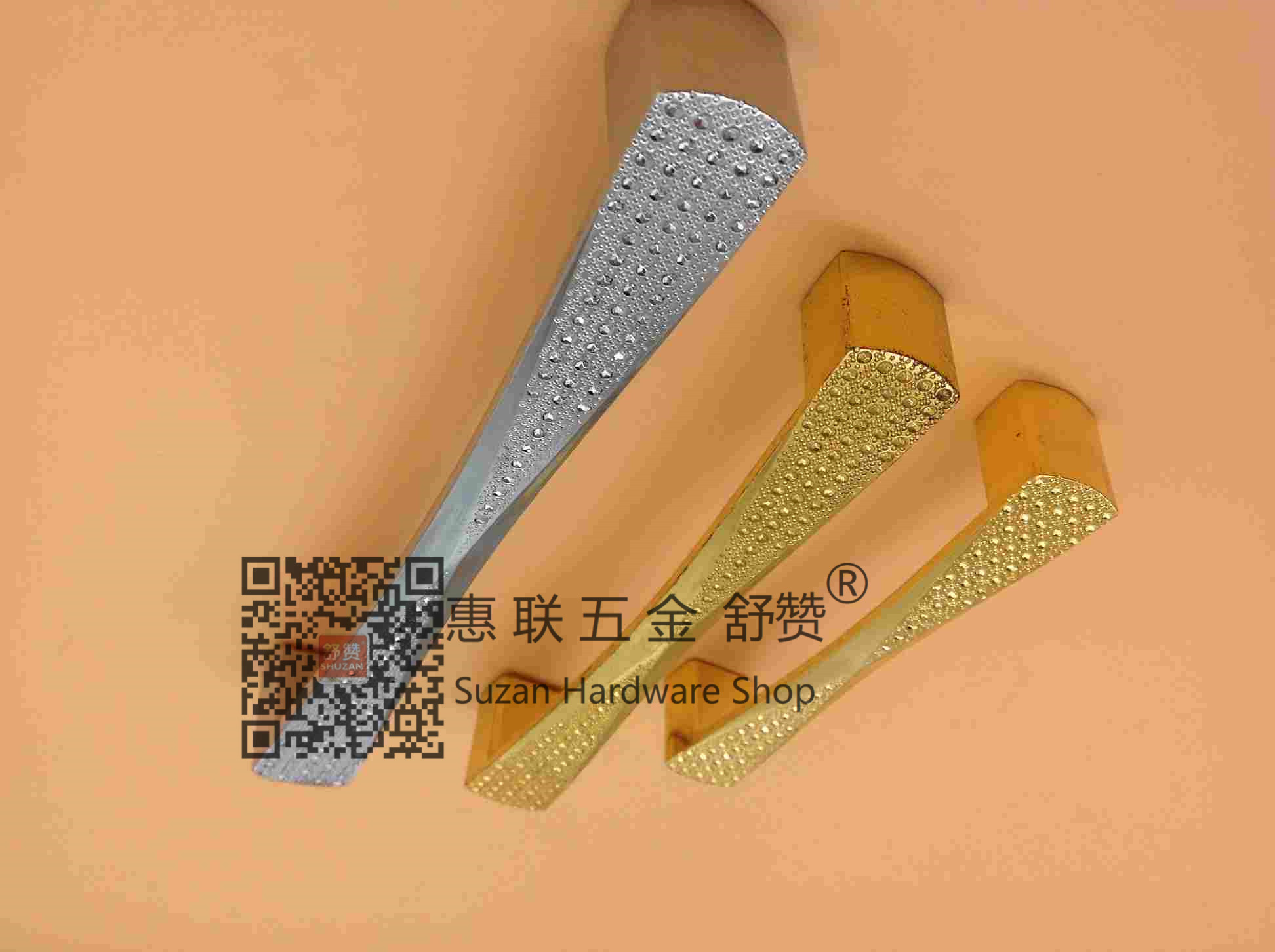 Handle cabinet door modern simple light luxury handle cabinet door handle Shoe cabinet door handle Nordic gold drawer handle