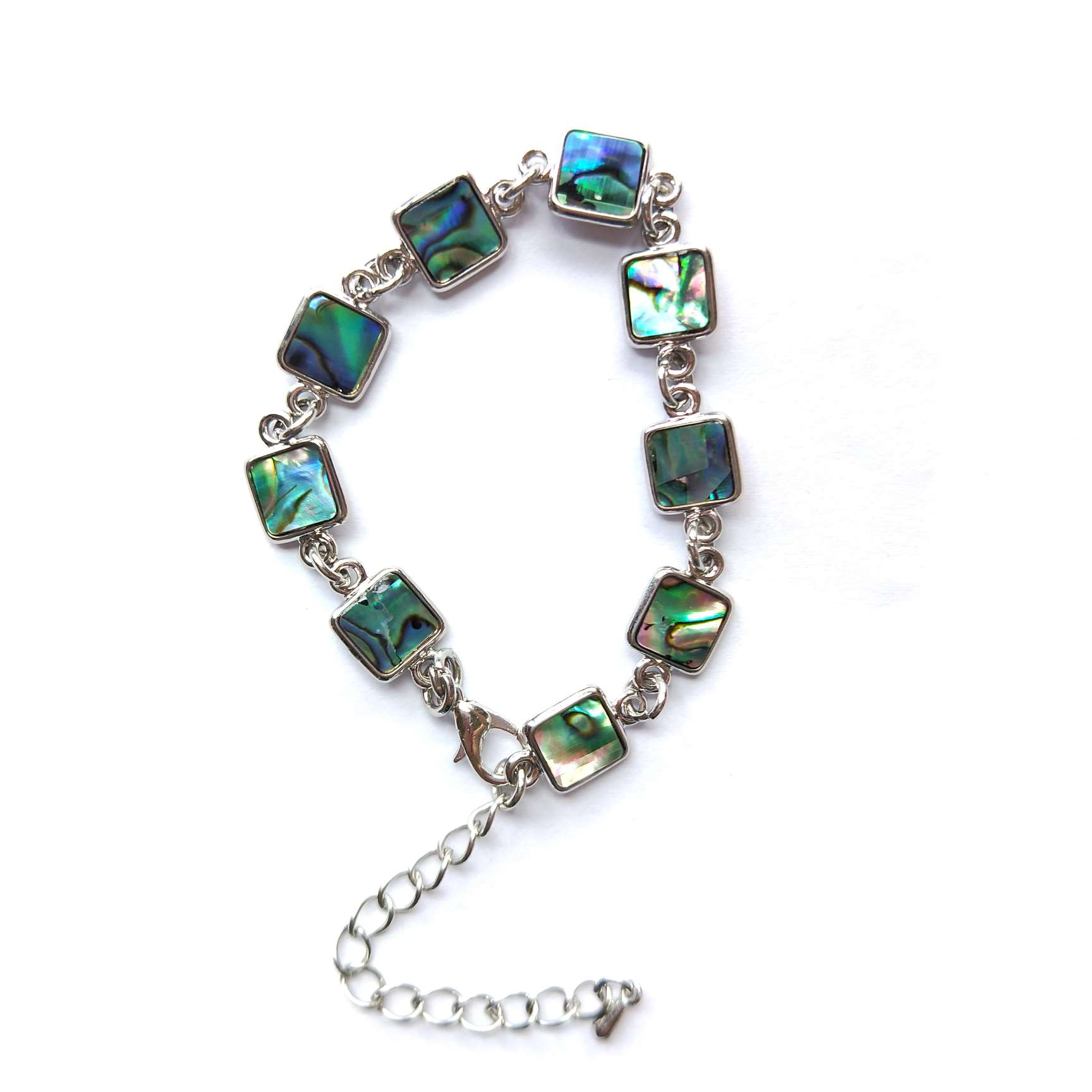 Shell Jewelry Shell Bracelet Abalone Shell Bracelet Square Bracelet Personality Bracelet Natural Shell Jewelry Bracelet