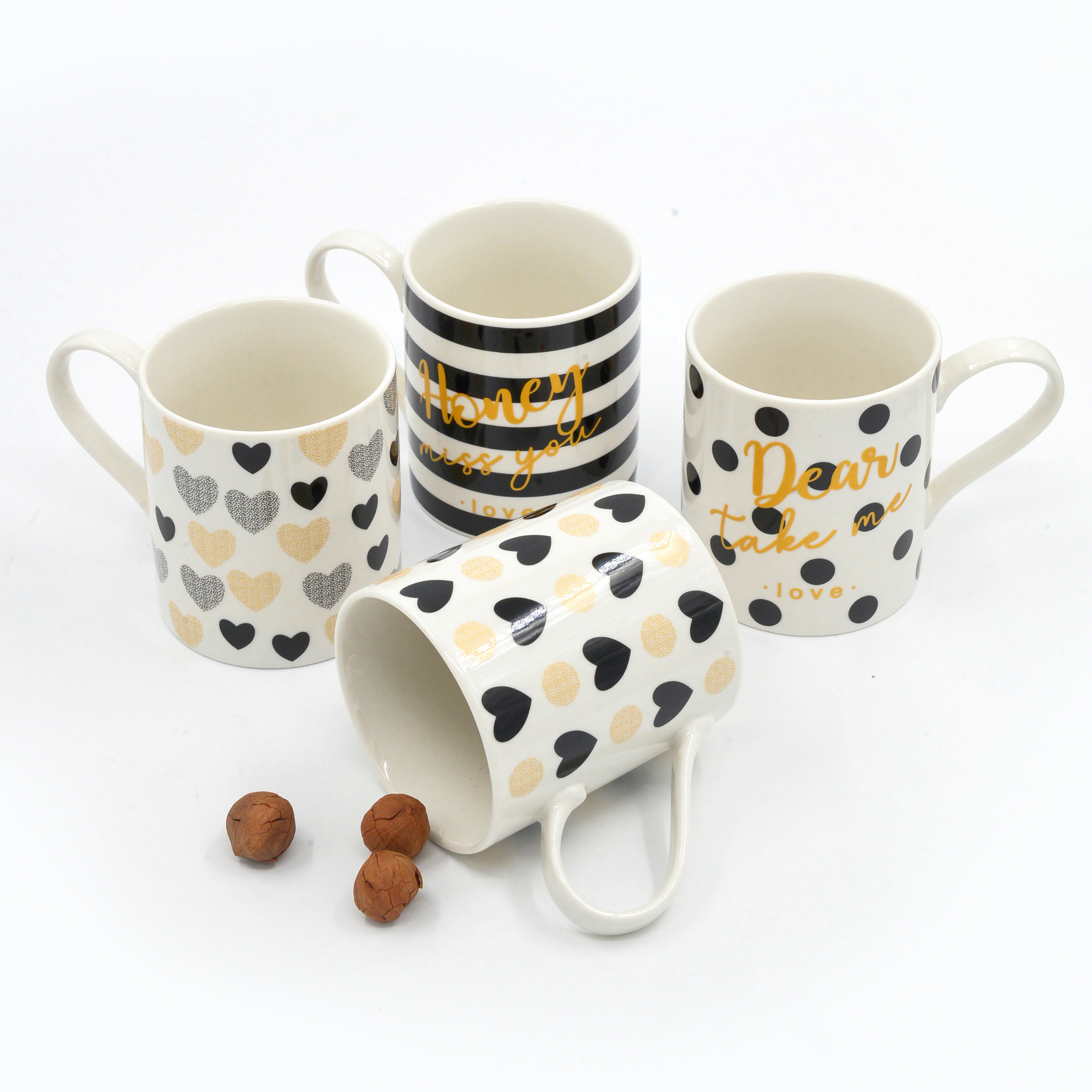 High appearance level water cup household large capacity oatmeal breakfast cup ceramic mug coffee cup high-grade exquisite thumbnail
