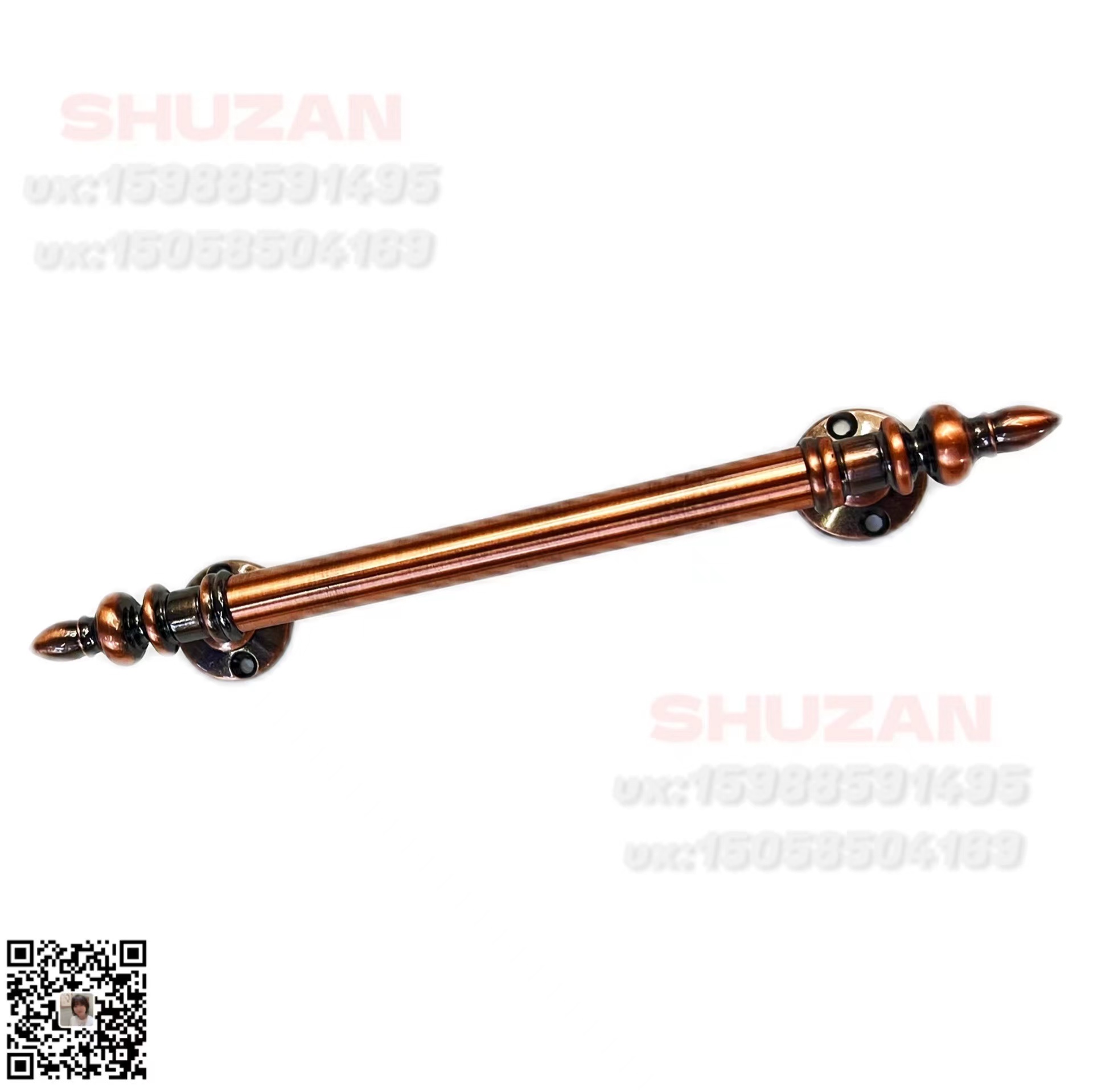 Cabinet pull light luxury aluminum handle baking paint retro handle can be customized handle