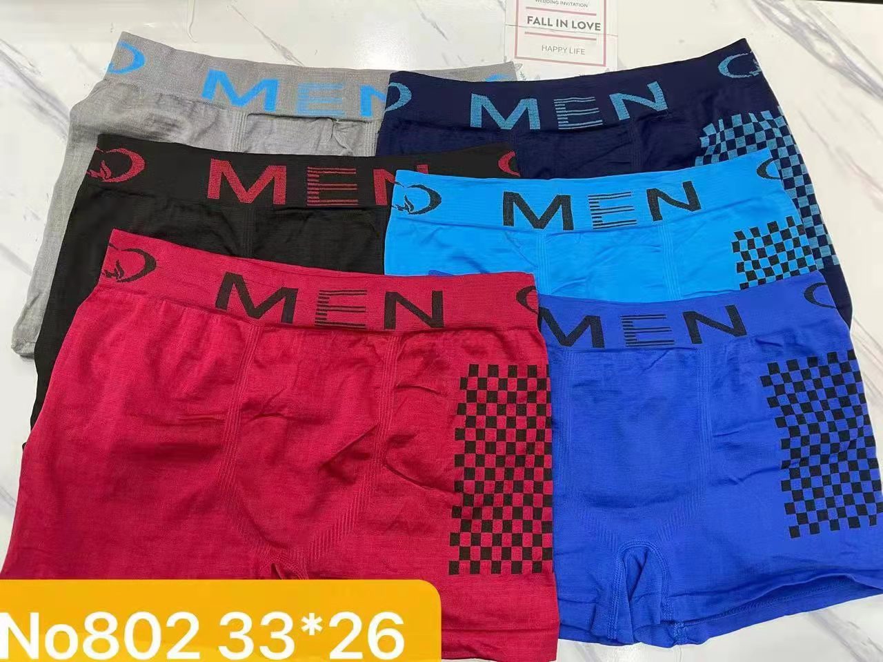 Seamless Men's Boxers New Men