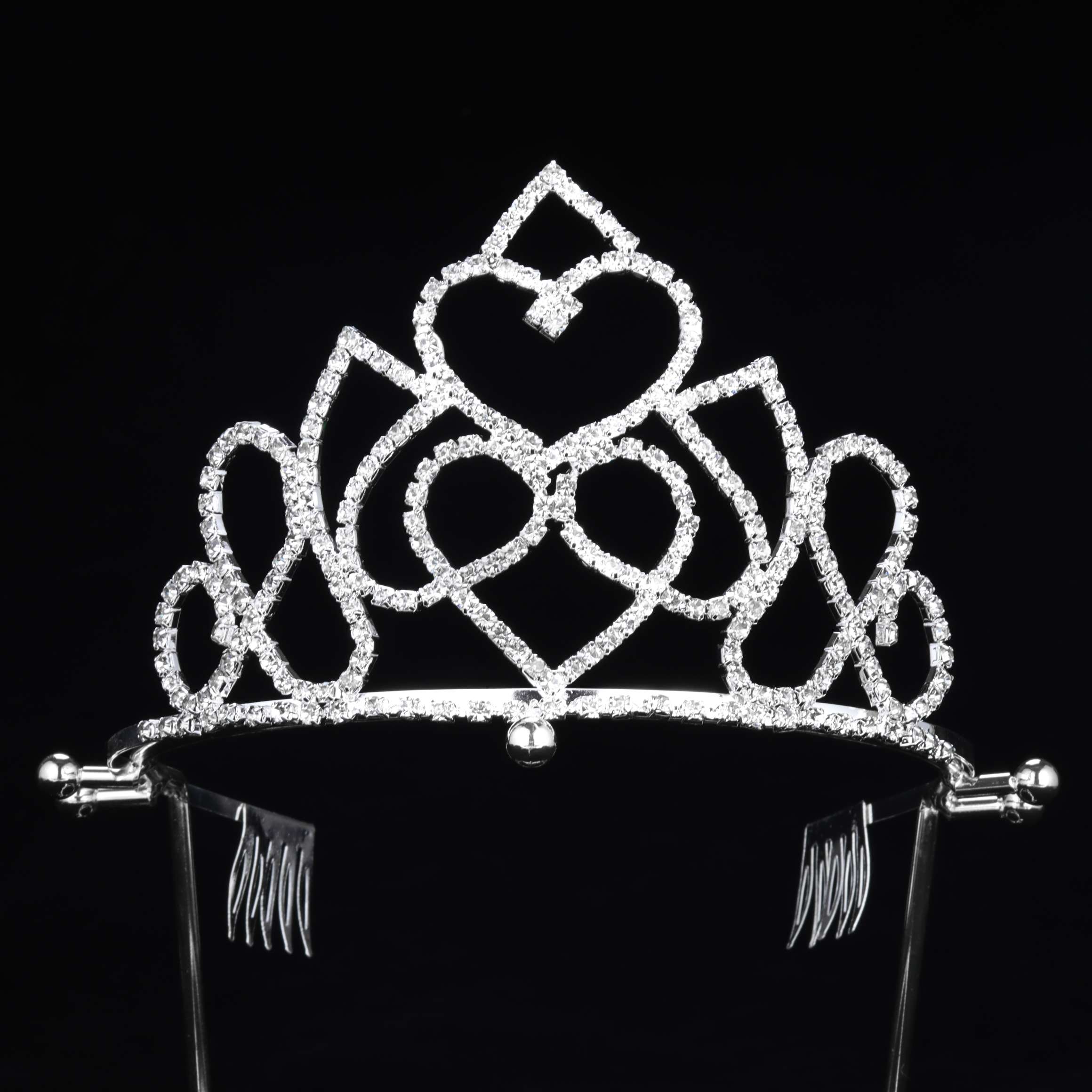 编制复古花朵头扣发箍欧美婚礼手工爪链皇冠跨境爆款厂家直销优雅气质头饰新娘派对皇冠兴辉饰品051详情2