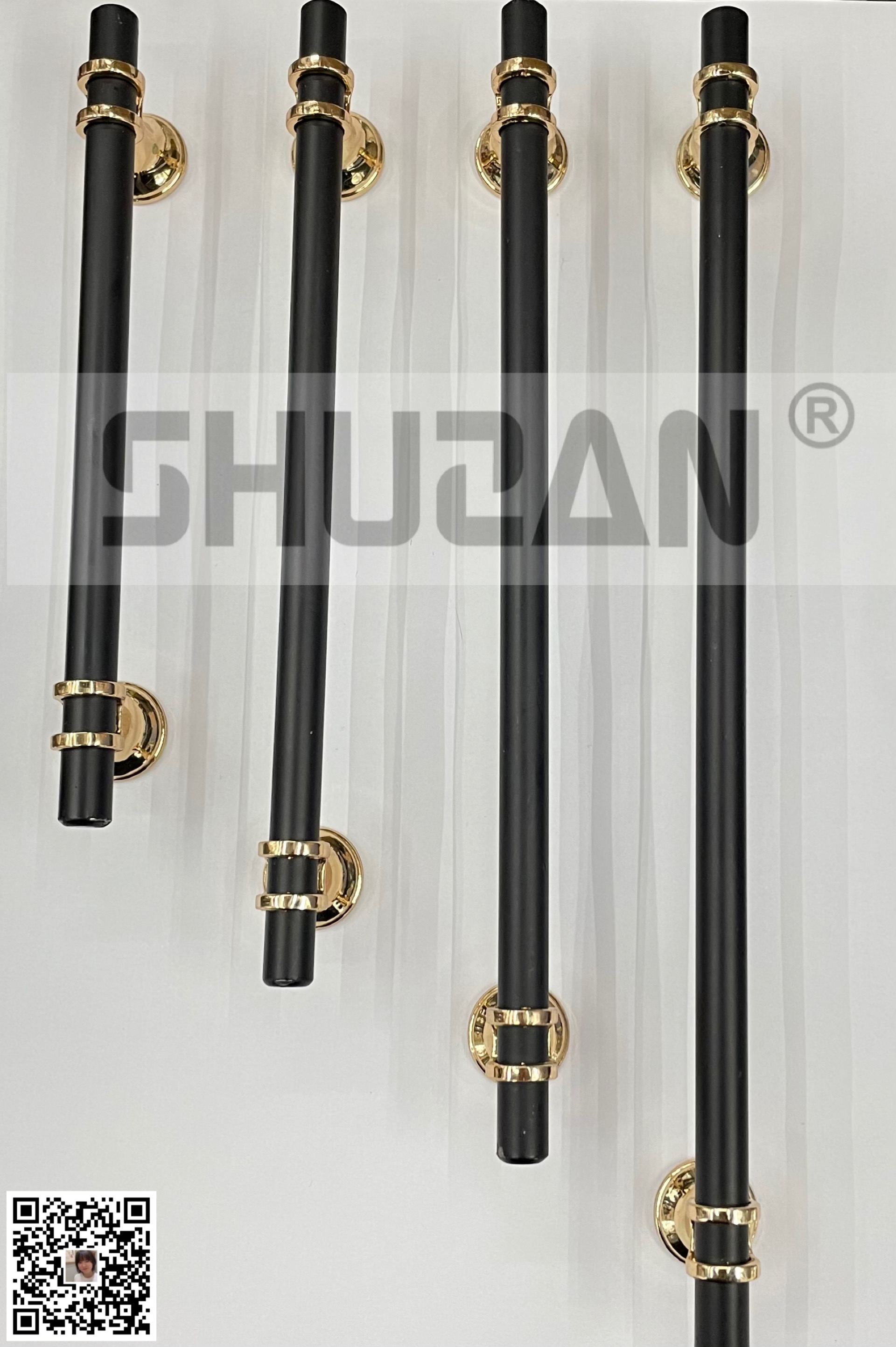T-shaped handle sliding door cabinet door handle Furniture wardrobe extended handle cabinet door handle drawer aluminum alloy handle
