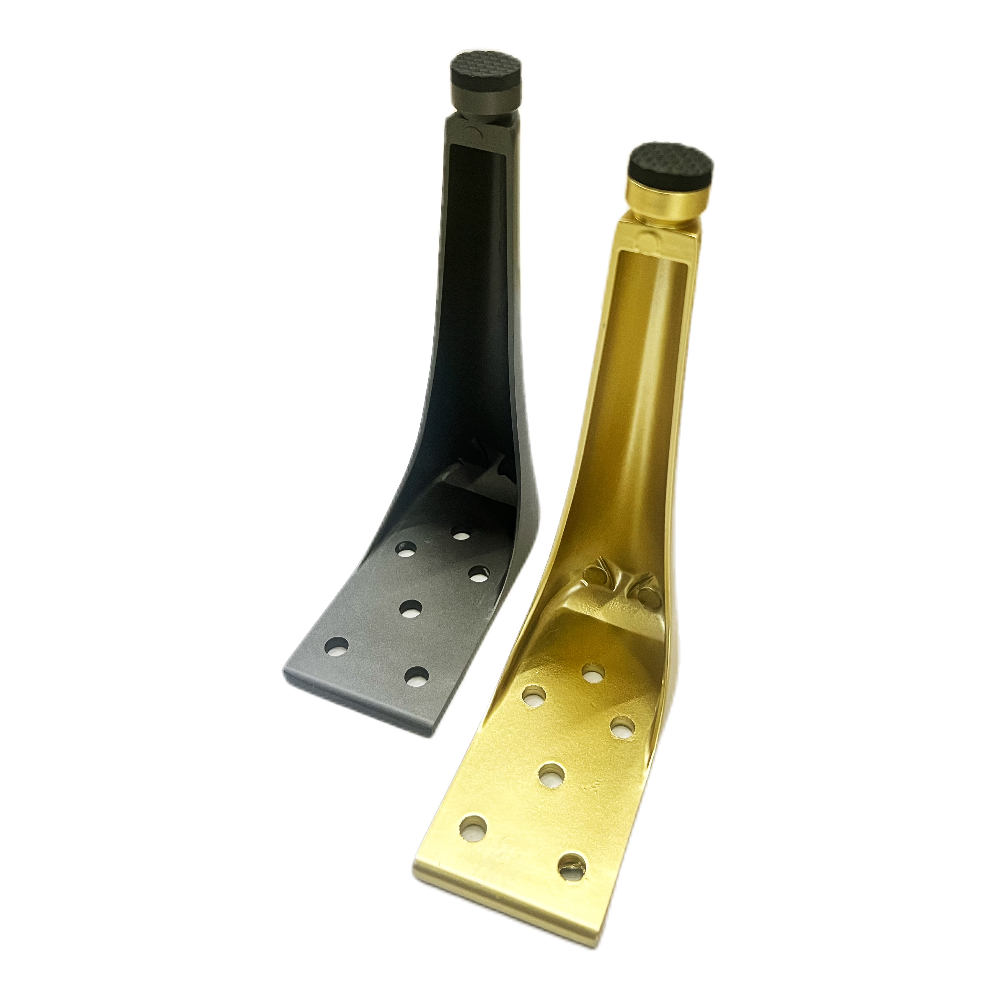 Tilt arc furniture feet Hardware cabinet feet Beautiful end table legs TV cabinet feet Iron sofa legs