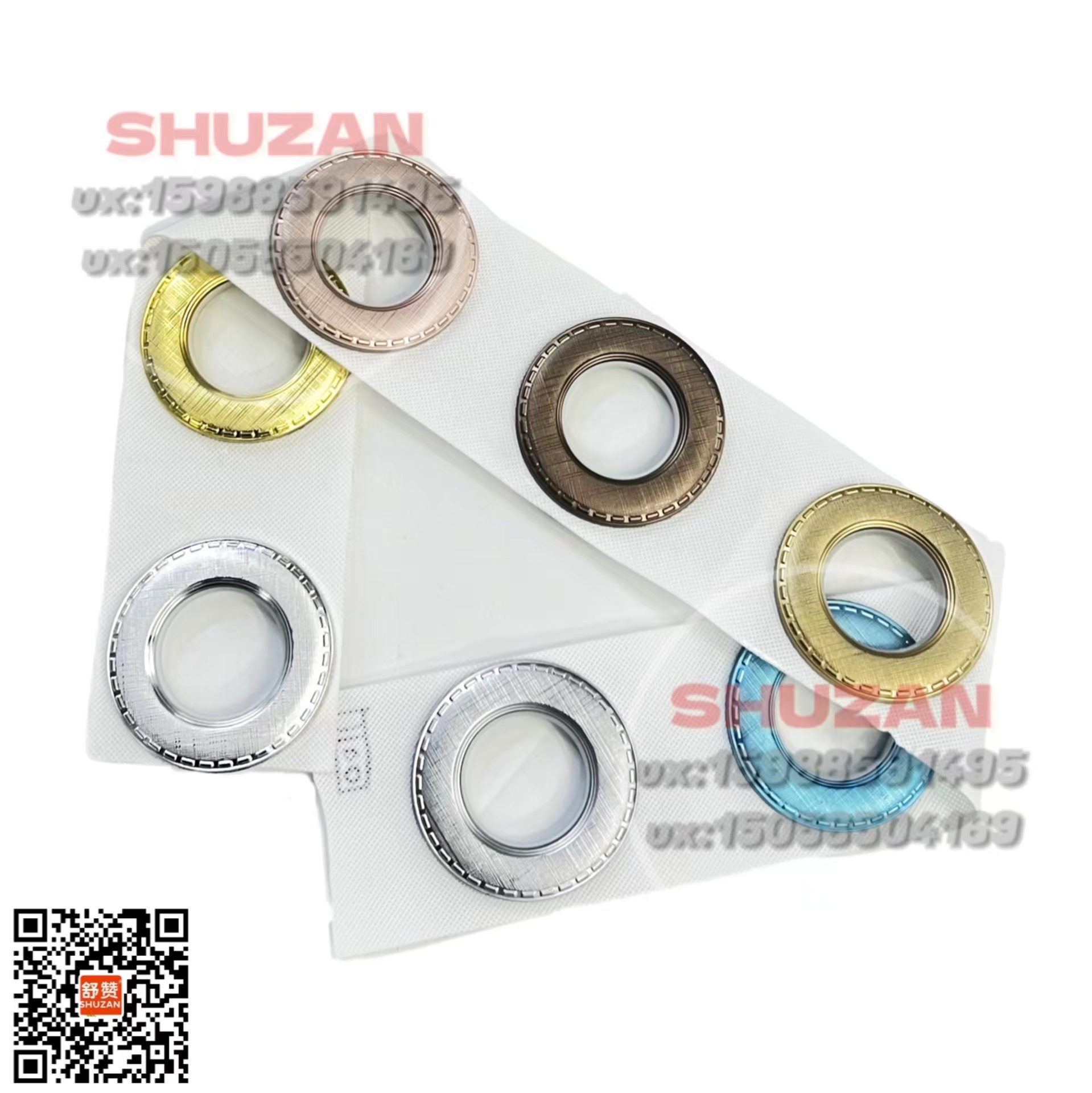 Curtain rod ring Colorful plastic curtain ring accessories