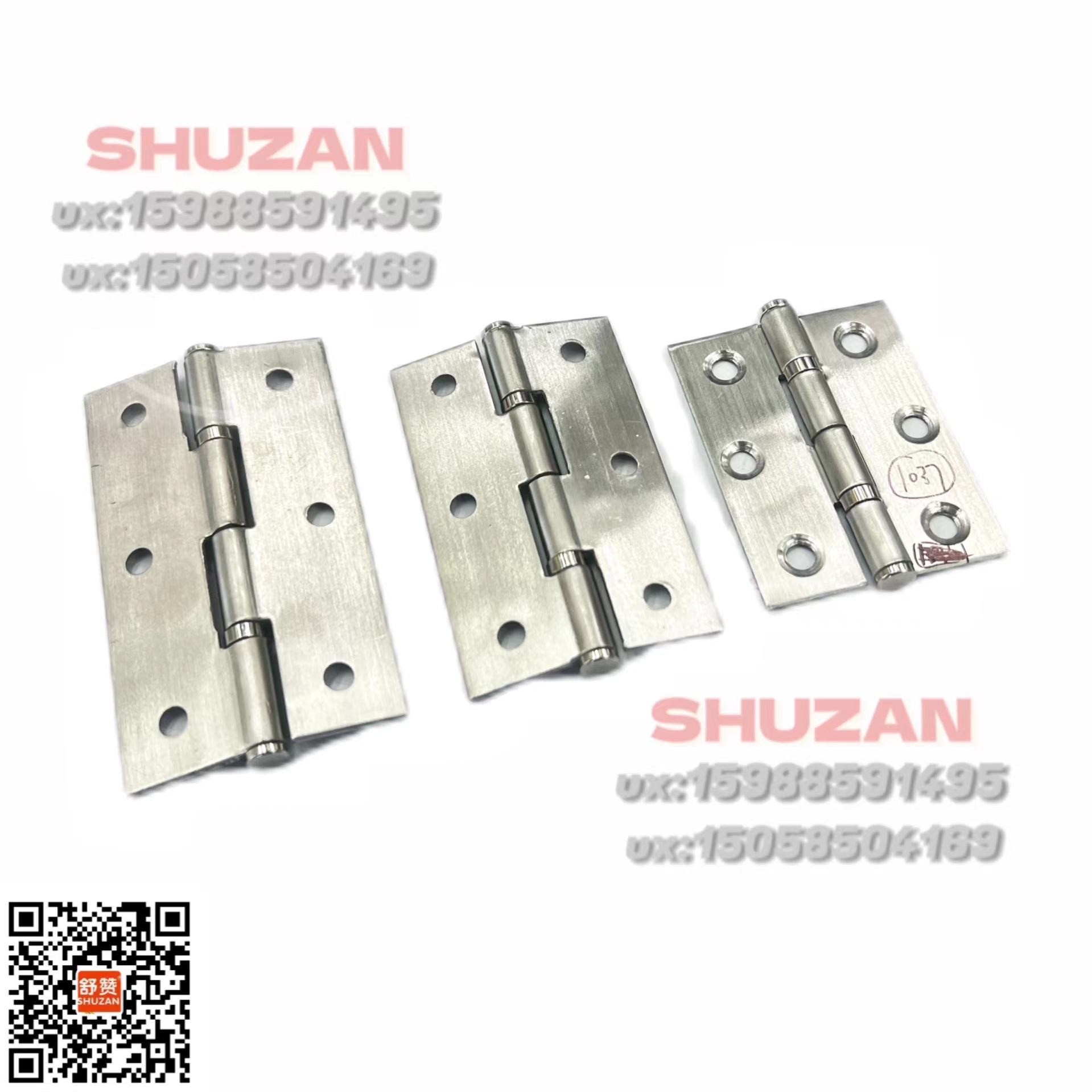 Stainless steel hinge European wood doors and Windows flat bearing furniture hinge Item Picture