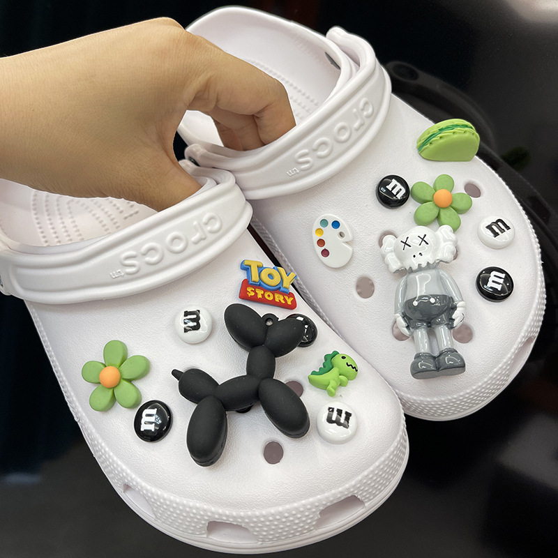 洞洞鞋鞋花扣配饰cross装饰扣diy卡通鞋配件