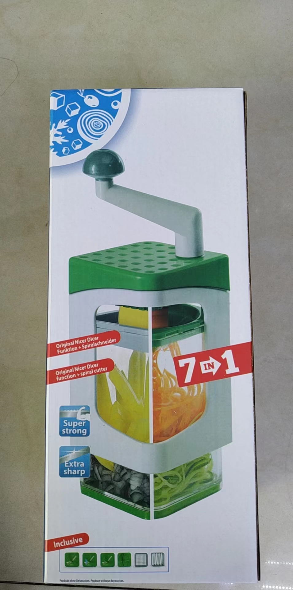 Multi-function wiper multi-function vegetable cutter Multi-function dicing grater seven all vegetables