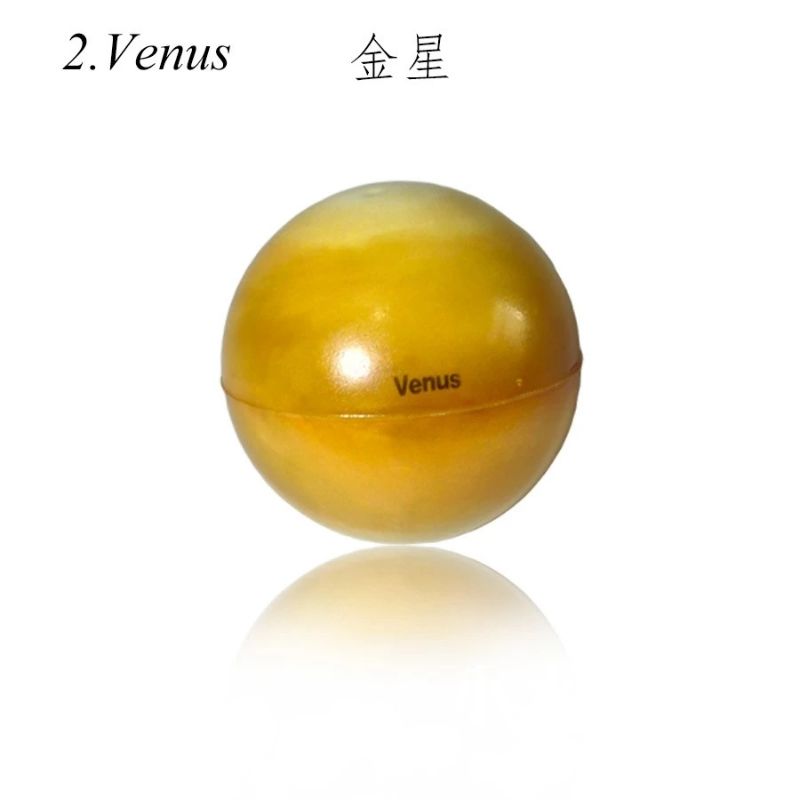 pu彩印实心海绵软球九大行星儿童早教认知玩具星空弹力球 pic 7