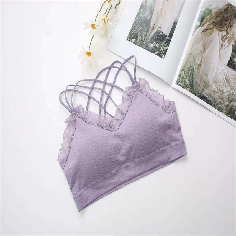 New Fashion Soft Underwear Women's No Underwire Anti-Sag Women's Comfortable Bra 51
