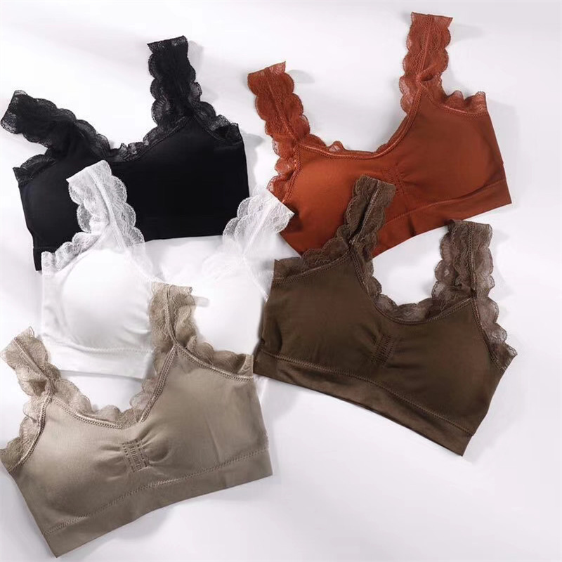 New Fashion Soft Underwear Women's No Underwire Anti-Sag Women's Comfort Bra 21