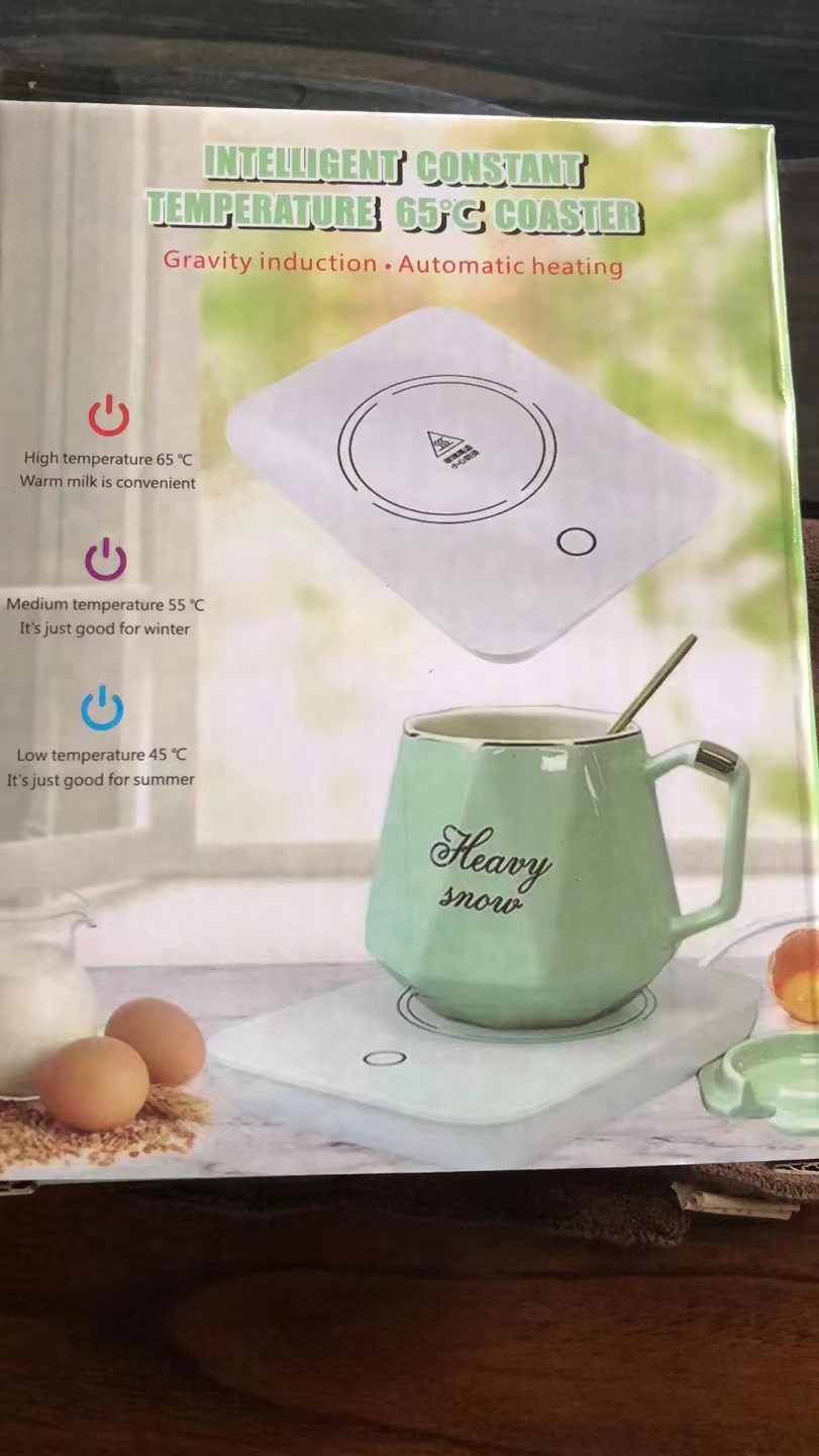 Warm the coaster Warm the coaster Warm the cup