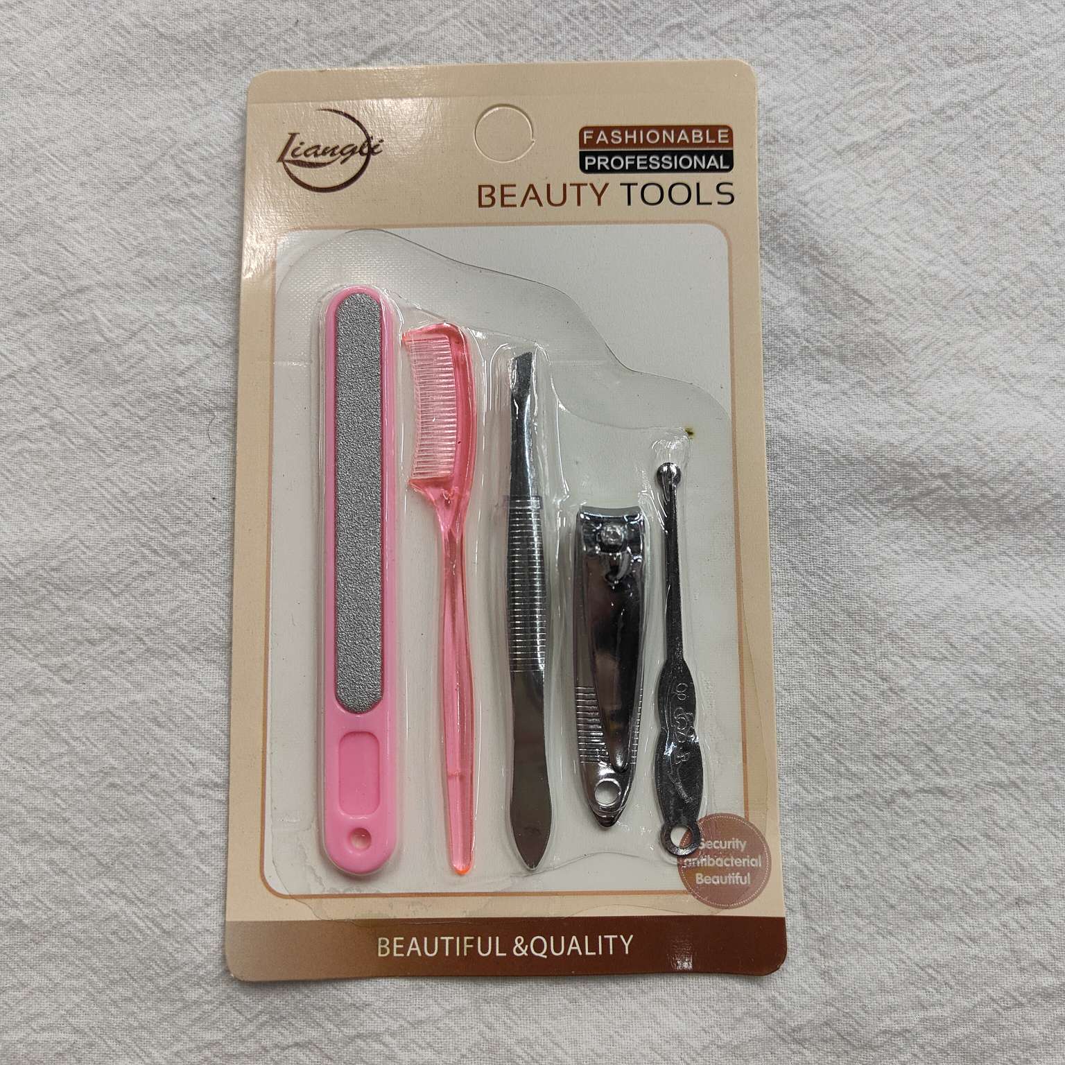 26414 Xandre Makeup Tools L100-1#5 tool set Nail file Nail clippers Eyebrow comb Ear Digging Beauty tools Nail tools