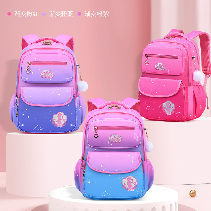 Korean elementary school schoolbag for girls Grade 1-2-3-4-5-6 cute children schoolbag for girls backpack large capacity thumbnail