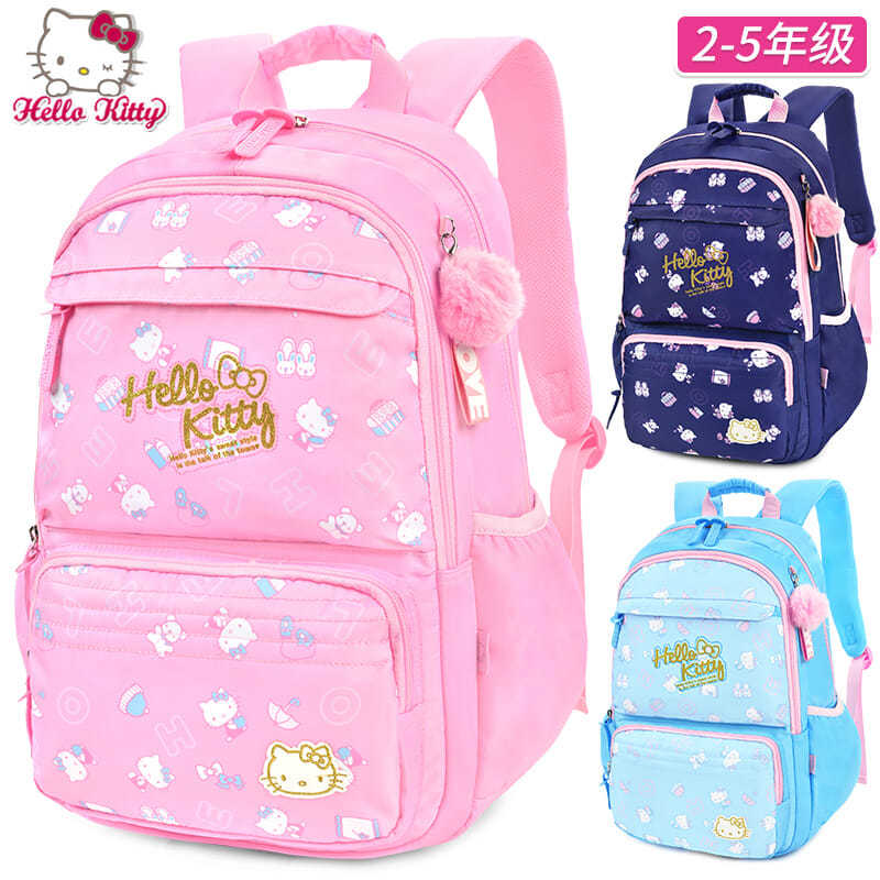 helloKitty Schoolbag for elementary school girls Grade 3-63456 Light backpack for children thumbnail