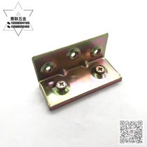Different size bed button color zinc silver bed accessories Bed connection furniture hardware accessories